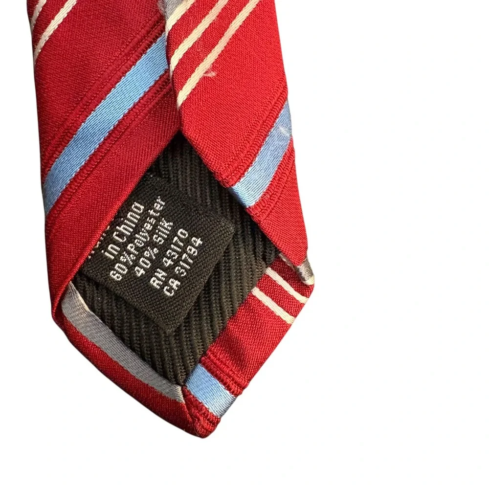 Geoffrey Beene‎ Red Striped Necktie Men's Classic Tie 60